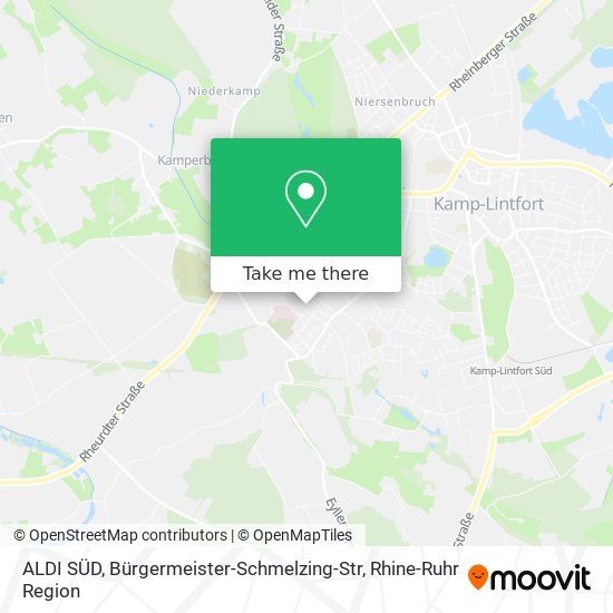 ALDI SÜD, Bürgermeister-Schmelzing-Str map