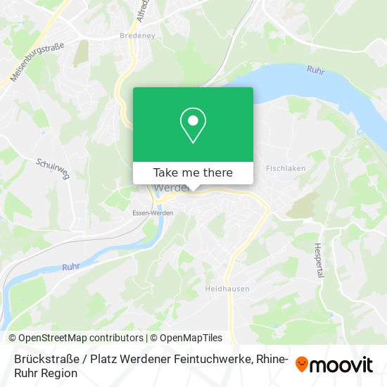 Brückstraße / Platz Werdener Feintuchwerke map