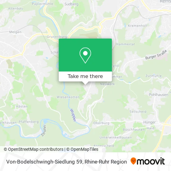 Карта Von-Bodelschwingh-Siedlung 59