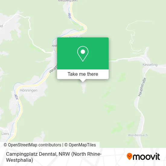 Campingplatz Denntal map