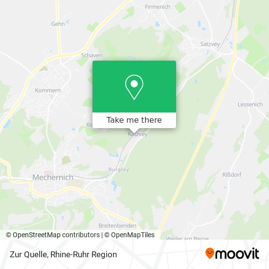 Zur Quelle map