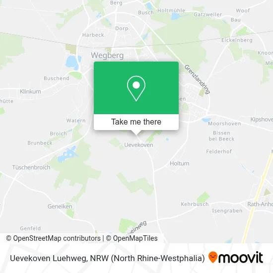 Uevekoven Luehweg map