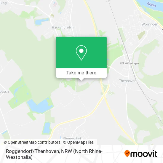 Карта Roggendorf/Thenhoven