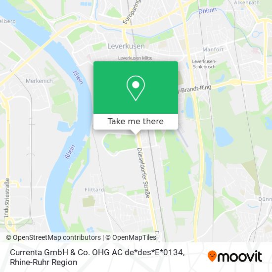 How To Get To Currenta Gmbh Co Ohg Ac De Des E 0134 In Leverkusen By Bus Train Or Light Rail Moovit