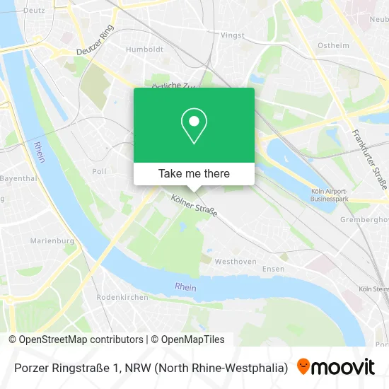 Porzer Ringstraße 1 map