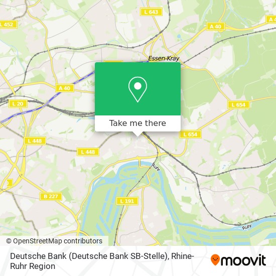 How To Get To Deutsche Bank Deutsche Bank Sb Stelle In Essen By Bus Train Light Rail Or Subway Moovit