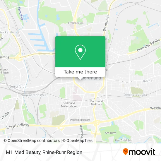 M1 Med Beauty map