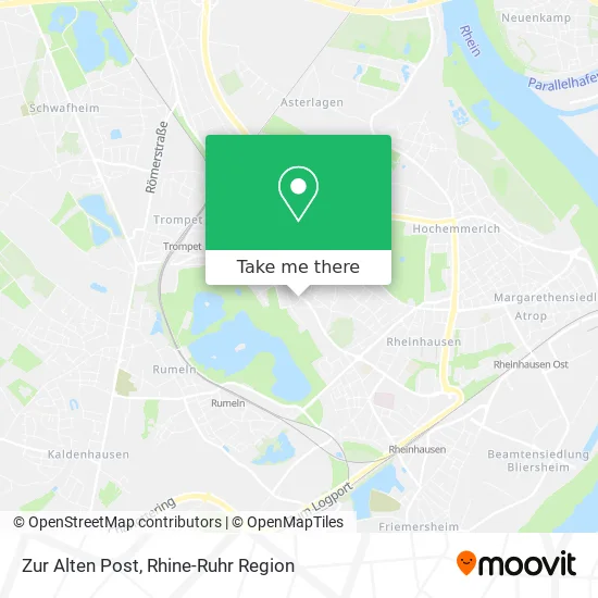 Карта Zur Alten Post