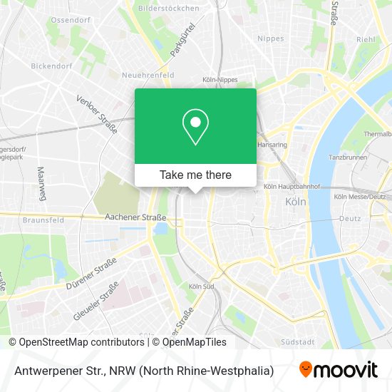 Карта Antwerpener Str.