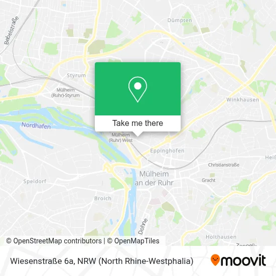 Wiesenstraße 6a map