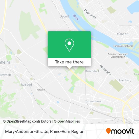 Mary-Anderson-Straße map