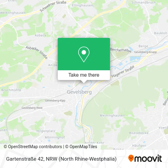Карта Gartenstraße 42