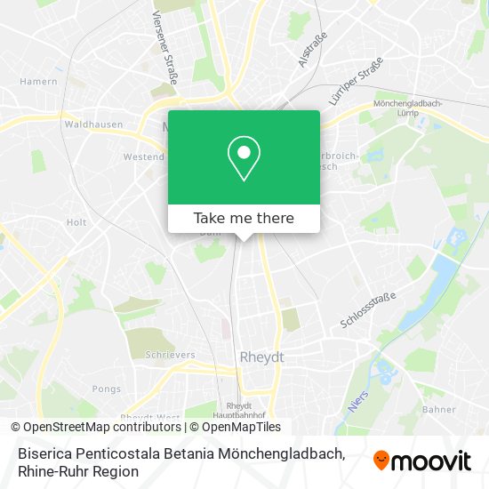 Biserica Penticostala Betania Mönchengladbach map