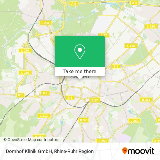 Карта Domhof Klinik GmbH