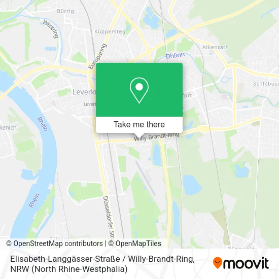 Карта Elisabeth-Langgässer-Straße / Willy-Brandt-Ring