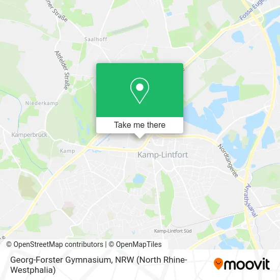 Georg-Forster Gymnasium map