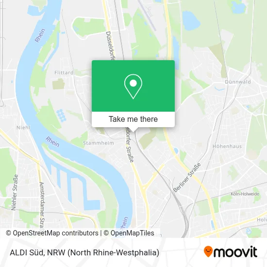 ALDI Süd map
