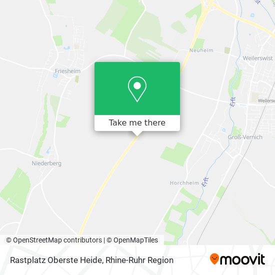 Rastplatz Oberste Heide map