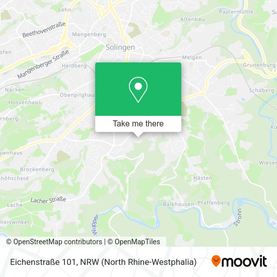 Карта Eichenstraße 101