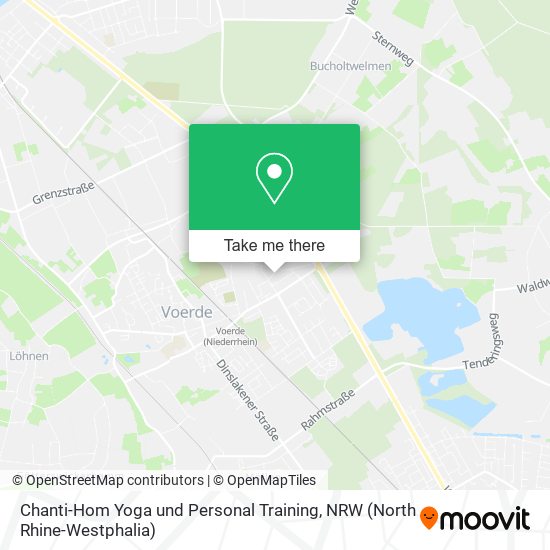 Chanti-Hom Yoga und Personal Training map