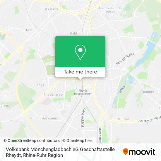 Volksbank Mönchengladbach eG Geschäftsstelle Rheydt map