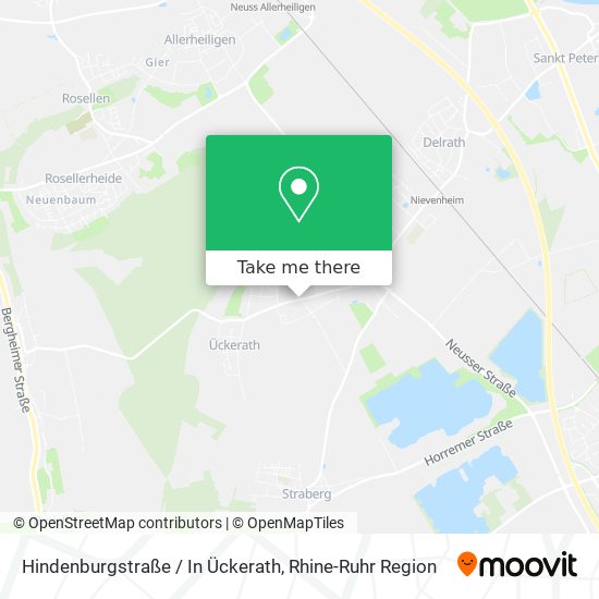 Hindenburgstraße / In Ückerath map