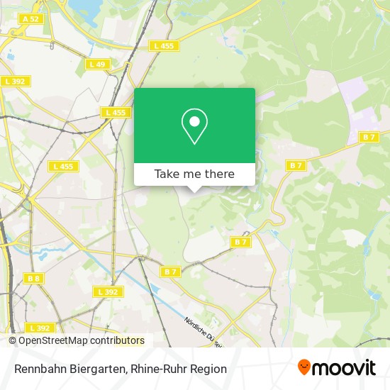 Rennbahn Biergarten map