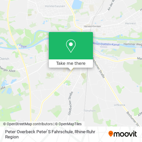 Peter Overbeck Peter ́S Fahrschule map