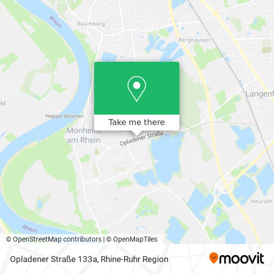 Opladener Straße 133a map