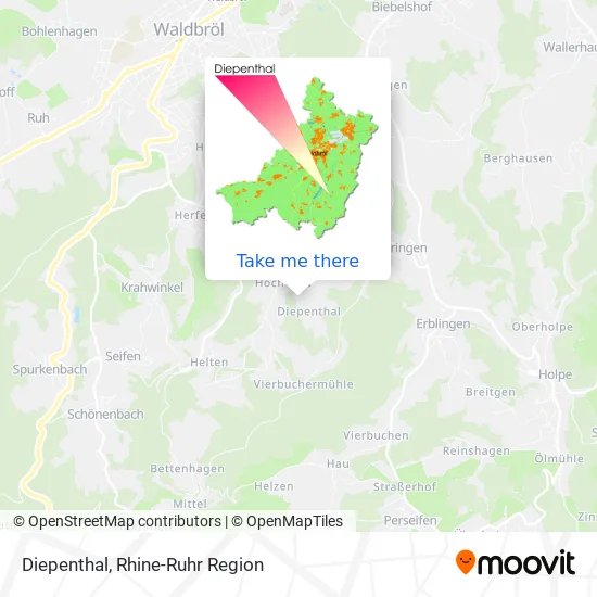 Карта Diepenthal