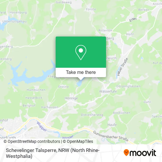 Карта Schevelinger Talsperre