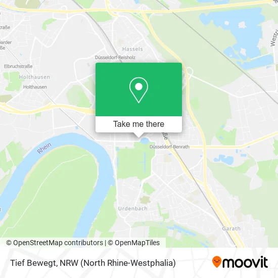 Карта Tief Bewegt