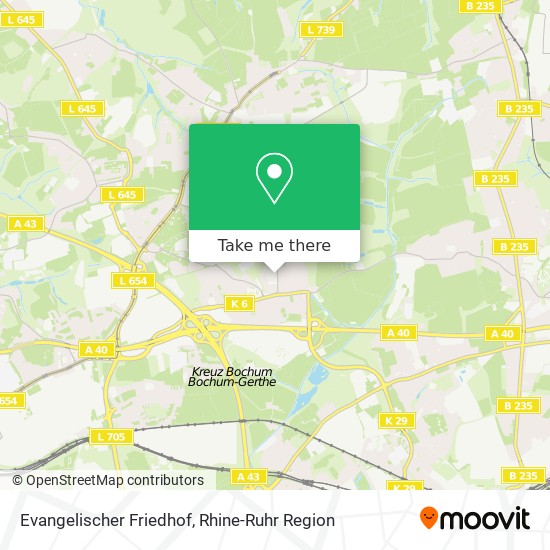 Evangelischer Friedhof map