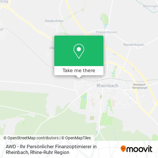 AWD - Ihr Persönlicher Finanzoptimierer in Rheinbach map