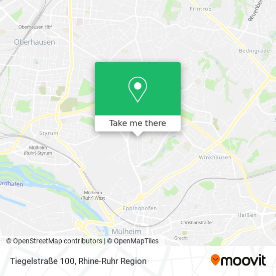 Tiegelstraße 100 map