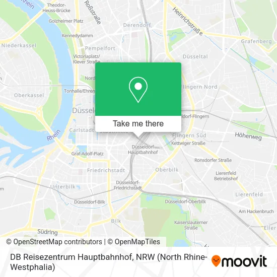 Карта DB Reisezentrum Hauptbahnhof