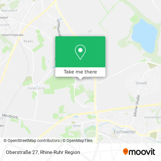 Oberstraße 27 map