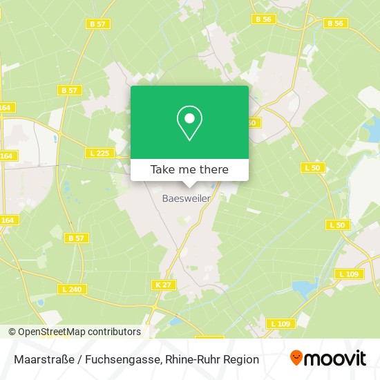 Maarstraße / Fuchsengasse map