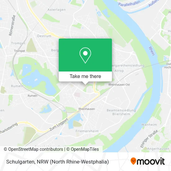 Карта Schulgarten