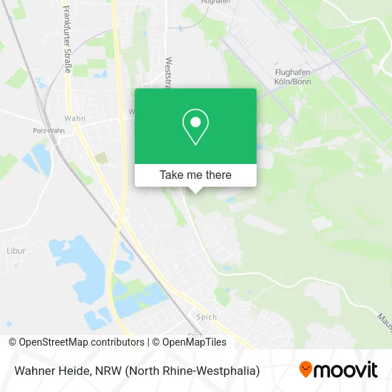 Карта Wahner Heide