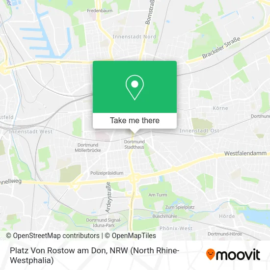 Карта Platz Von Rostow am Don