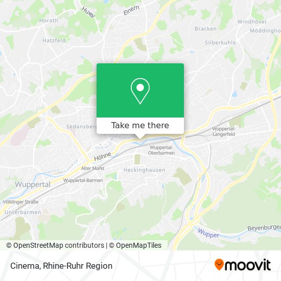 Cinema map