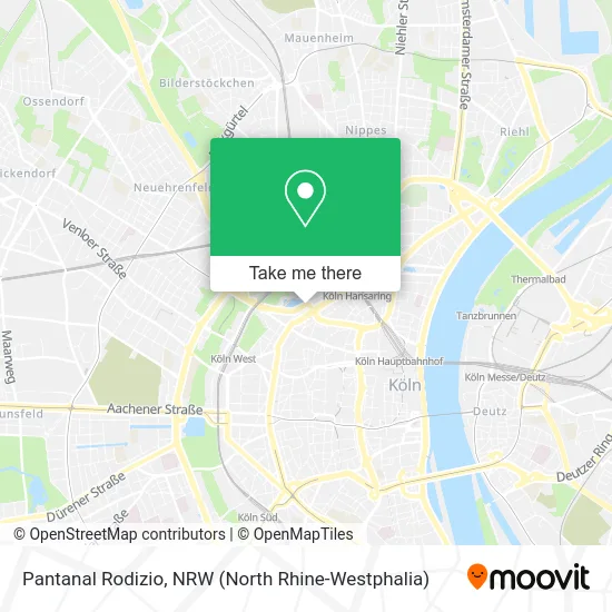 Pantanal Rodizio map