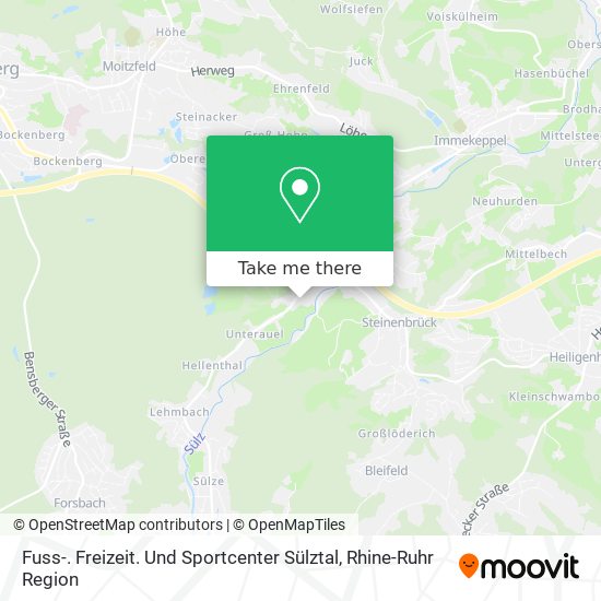 Fuss-. Freizeit. Und Sportcenter Sülztal map