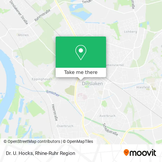 Dr. U. Hocks map