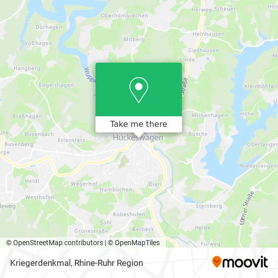 Карта Kriegerdenkmal