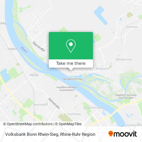 Карта Volksbank Bonn Rhein-Sieg