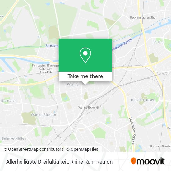 Allerheiligste Dreifaltigkeit map