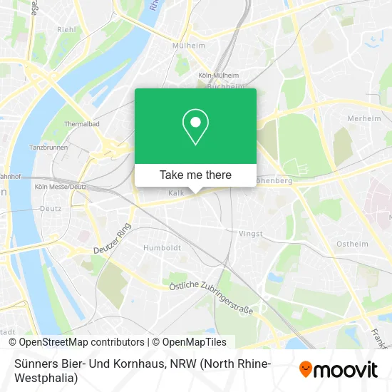 Sünners Bier- Und Kornhaus map