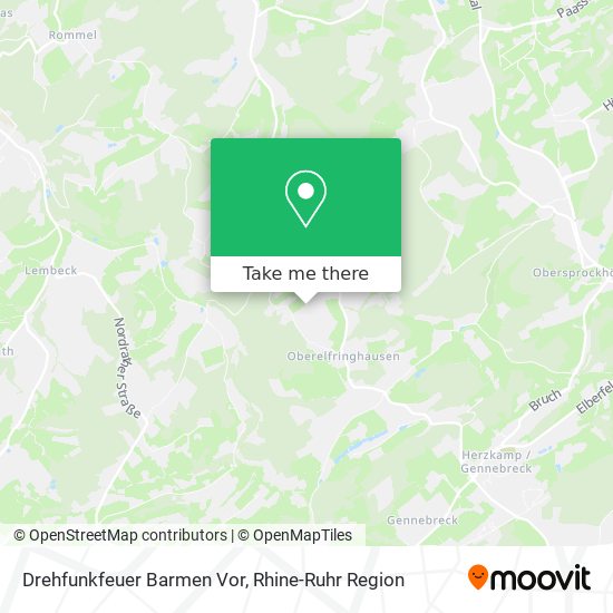 Drehfunkfeuer Barmen Vor map